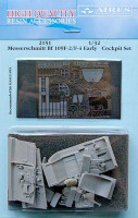 Aires 2151 Bf 109F-2/F-4 early cockpit set 1/32