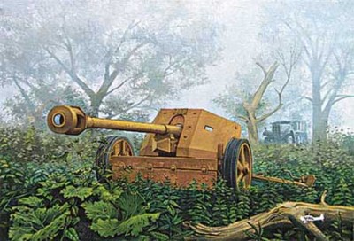 Roden 72711 German Gun Pak-40 WW II 1/72