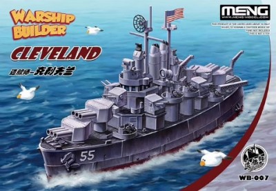Meng Model WB-007 Warship Builder Cleveland
