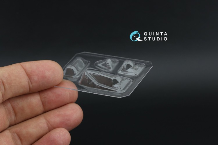 Quinta studio QC72004 Набор остекления МиГ-3 (Armory) 1/72