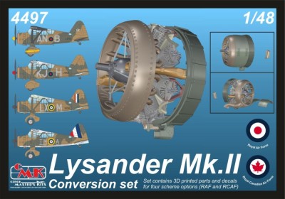 CMK SP4497 Lysander Mk.II (Perseus Engine) Conv.Set 1/48