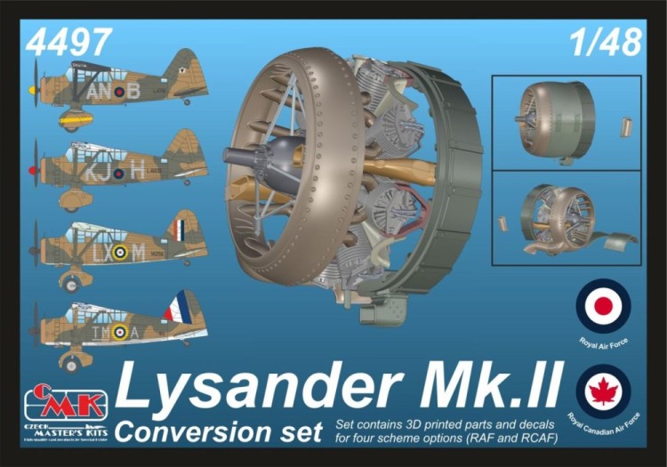 CMK SP4497 Lysander Mk.II (Perseus Engine) Conv.Set 1/48