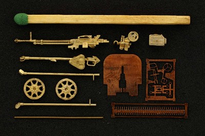 Mini World A7220A DShKM on two-wheeled trolley (USSR) 1/72