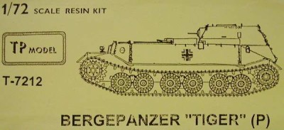 TP Model T-7212 Bergpanzer Tiger &quot;P&quot; 1/72