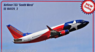Восточный Экспресс 144129_2 Б-737-300 SouthWest ( Limited Edition ) 1/144