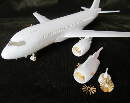 Metallic Details MDM14401 Boeing 757-300 paint masks (designed to be used with Zvezda kits) 1/144