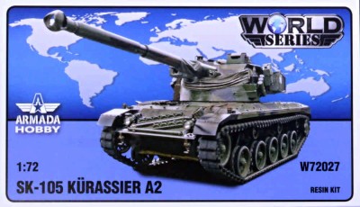 Armada Hobby W72027 SK-105 Kurassier A2 (resin kit) 1/72