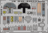 Eduard FE619 1/48 Цветное фототравление для F-5A interior S. A.