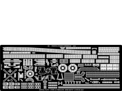 White Ensign Models PE 35167 TYPE 23 FRIGATE for the Trumpeter kit 1/350