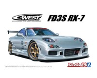 Aoshima 63026 C-WEST FD3S RX-7 '99 (MAZDA) 1/24