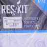 Reskit RS72-0103 Spitrfire 4-spoke wheels set (EDU,ICM,AIRF) 1/72