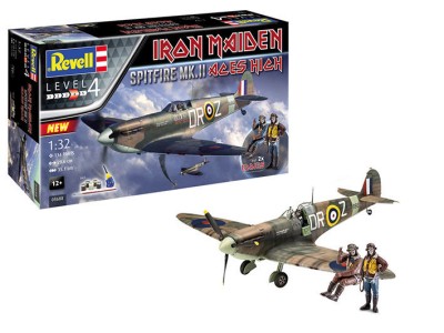 Revell 05688 Подарочный набор Spitfire Mk.V Iron Maiden 1/32