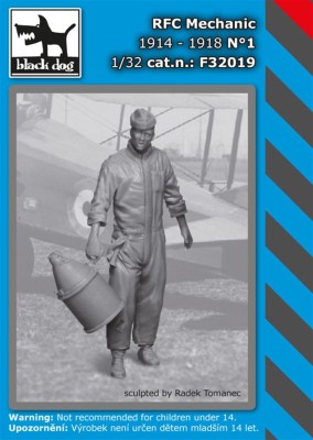 Black Dog F32019 RFC Mechanic 1914-1918 No.1 (1 fig.) 1/32