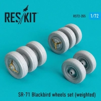 Reskit 72355 SR-71 Blackbird wheels set (weighted) 1/72