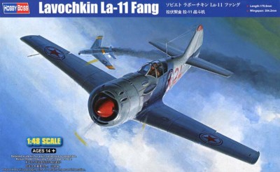 Hobby Boss 81760 Ла-11 советский истребитель 1/48