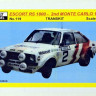 Reji Model 119 Transkit Escort RS 1800 2nd M.Carlo 1979 1/24