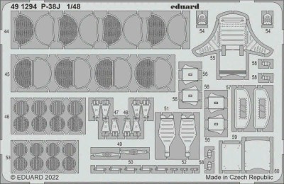 Eduard 491294 SET P-38J (TAM) 1/48