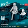 Reskit F48134 Female driver for A/S-32A-31A Tow Tractor 1/48