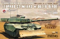 Meng Model TS-041 Canadian Leopard C2 Mexas W/dozer Blade 1/35