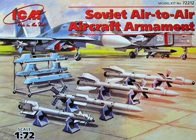 ICM 72212 Советское авиавооружение воздух-воздух 1/72