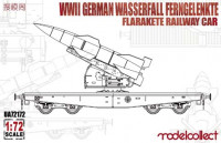 Modelcollect UA72172 Wasserfall Ferngelenkte Flarakete Railway Car 1/72