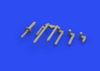 Eduard 648789 BRASSIN P-38J gun barrels PRINT (TAM) 1/48