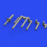 Eduard 648789 BRASSIN P-38J gun barrels PRINT (TAM) 1/48