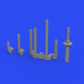 Eduard 648789 BRASSIN P-38J gun barrels PRINT (TAM) 1/48