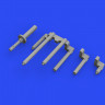 Eduard 648789 BRASSIN P-38J gun barrels PRINT (TAM) 1/48