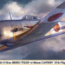 Hasegawa 07463 Самолет Nakajima Ki44-II Otsu SHOKI (TOJO) w/40mm CANNON "47th Flight Regiment"(HASEGAWA) 1/48