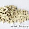 Plus model 137 Paving stones big - sandstones 1:35