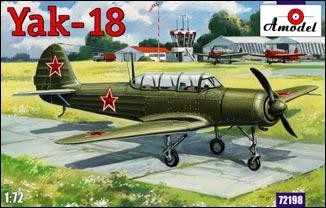 Amodel 72198 Як-18 М-12 1/72