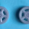 Reji Model JM933 O.Ascona 400 Gr.4/B front wheels Ronal 15'' 1/24