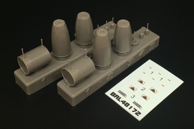Brengun BRL-48172 Mk 77 napalm bomb - 2 pcs. (resin set) 1/48