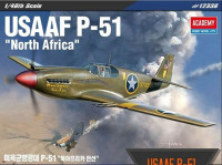 Academy 12338 Авиация USAAF P-51 "North Africa" 1/48