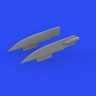 Eduard 648704 BRASSIN F-4B fin caps PRINT (TAM) 1/48