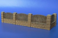 Hauler HLH72133 Fence with underpinning (resin set) 1/72