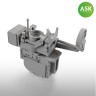Art Scale 200-A48065 Gun sight Type 98, Japan - 3 pcs. in three different sight variants for Japanese pre- and WWII planes 1/48