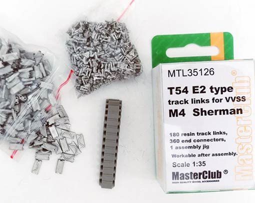 Master Club MTL-35126 Tracks for M4 T54E2 1/35