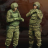 Bravo6 35096 US Helo Crew(1) Saddlin` Up 1:35