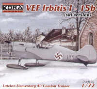 Kora Model 7256 VEF Irbitis I-15b Ski Trainer 1/72
