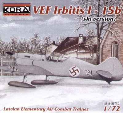 Kora Model 7256 VEF Irbitis I-15b Ski Trainer 1/72