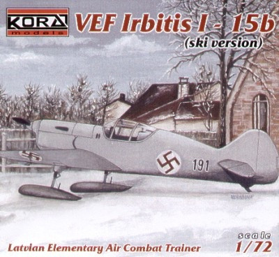 Kora Model 7256 VEF Irbitis I-15b Ski Trainer 1/72