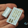 Quinta studio QR+35027 Комплект ремней для истребителя Luftwaffe, ВМВ (с металлическими пряжками) (для всех моделей) 1/35