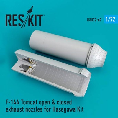 Reskit RSU72-0067 F-14A Tomcat open&amp;closed exh. (HAS) 1/72