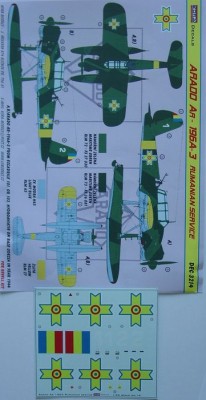 Kora Model DEC3214 Arado Ar-196A-3 (Romanian Service) декали 1/32