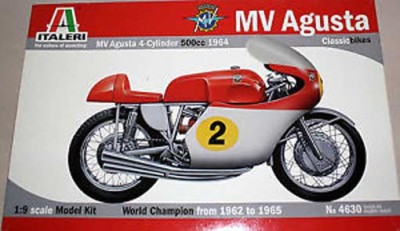 Italeri 04630 Мотоцикл Mv Agusta 350 Cc. 4 Cylinders 19 1/9