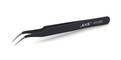 Jas 41105 Пинцет изогнутый, 120 мм