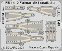 Eduard FE1410 Fulmar Mk.I seatbelts STEEL (TRUMP) 1/48