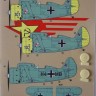 Kora Model DEC72242 Polikarpov I-153 (Luftwaffe service) декали декали 1/72